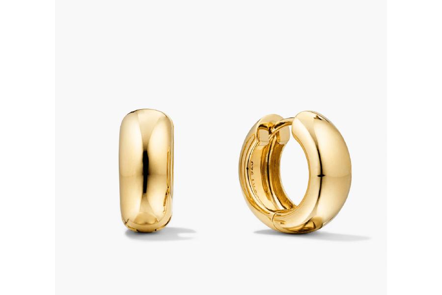 Vartul Chunky Gold Huggies