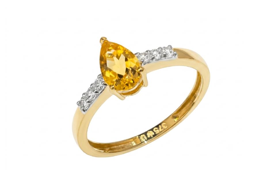 Ajanta Lab-Grown Peridot & Princess Ring