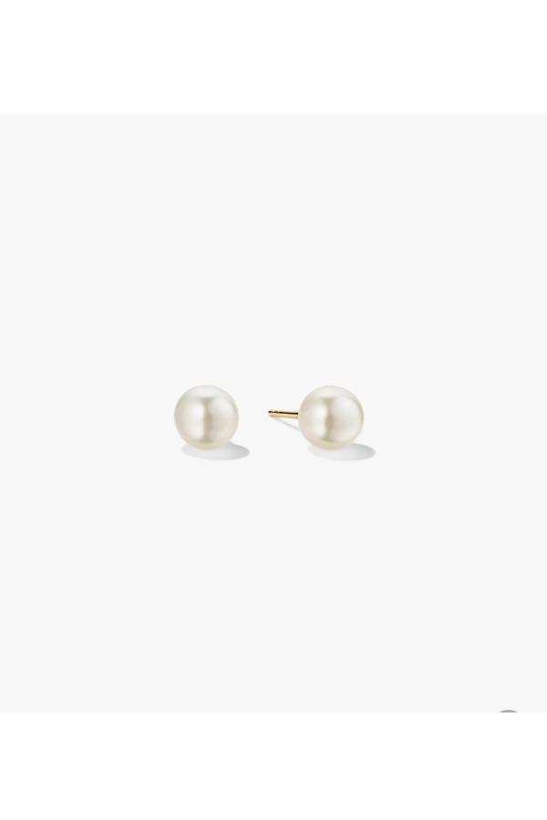 Moti Cultured Pearl Studs