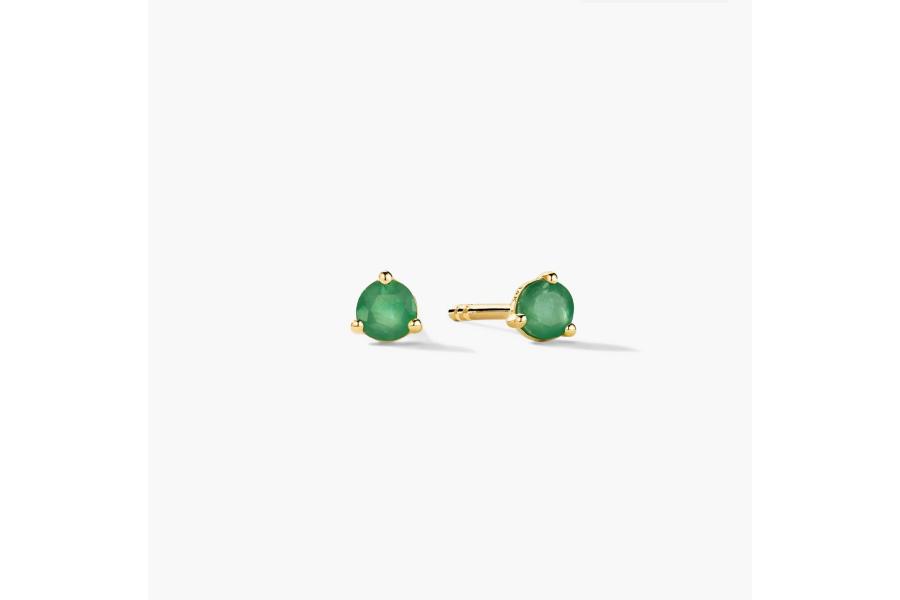 Panna Emerald Studs