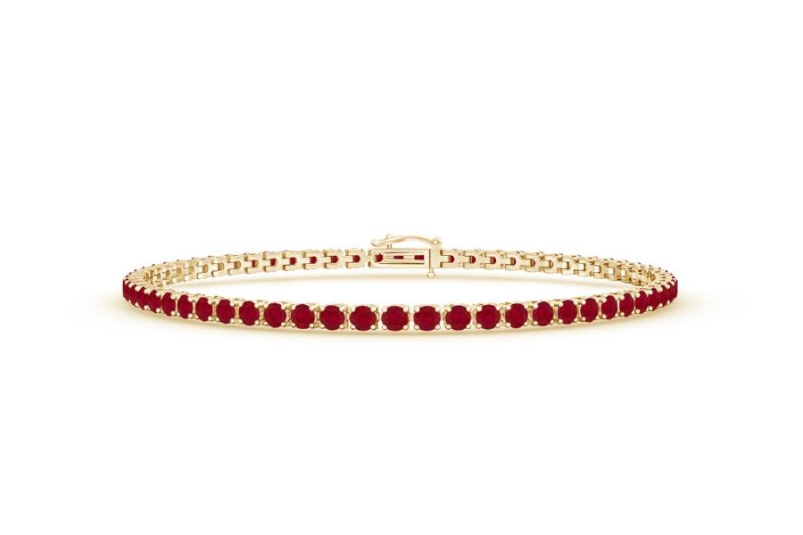 Rakt Ruby Tennis Bracelet