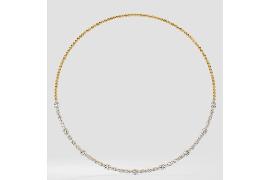 Aakash Ball Chain Prong Tennis